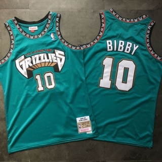 Mitchell & Ness Memphis Grizzlies 10# Bibby 1998 Retro NBA Densely Embroideried 112551