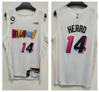 Miami Heat 14# Herro NBA Jerseys 112573