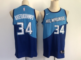 Milwaukee Bucks 34# Antetokounmpo NBA Jerseys 112607