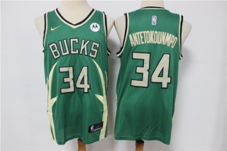 Milwaukee Bucks 34# Antetokounmpo NBA Jerseys 112611