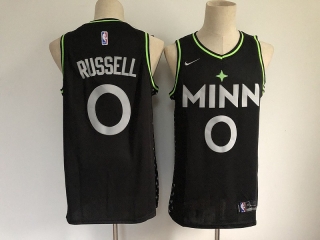 Minnesota Timberwolves 0# Russell NBA Jerseys 112620