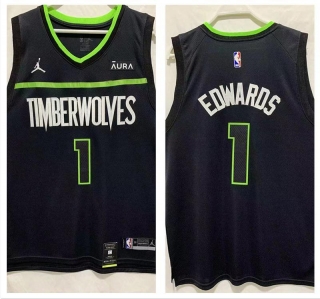 Minnesota Timberwolves 1# Edwards NBA Jerseys 112623