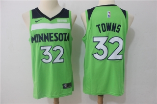 Minnesota Timberwolves 32# Towns NBA Jerseys 112630