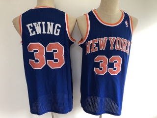 New York Knicks 33# Ewing Mitchell&Ness NBA Retro Jersey 112653