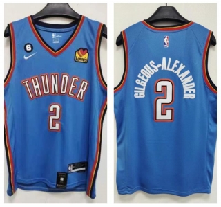 Oklahoma City Thunder 2# Gilgous-Alexander NBA Jerseys 112658