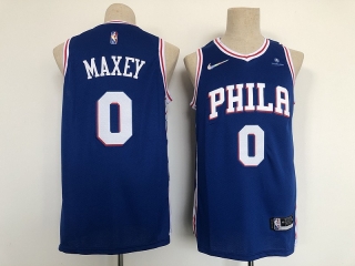 Philadelphia 76ers 0# Maxey NBA Jerseys 112681