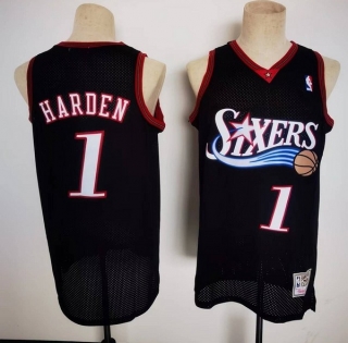 Philadelphia 76ers 1# Harden Mitchell&Ness NBA Retro Jersey 112682