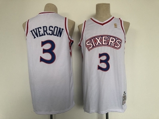 Philadelphia 76ers 3# Iverson Mitchell&Ness NBA Retro Jersey 112689