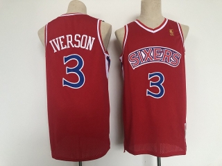 Philadelphia 76ers 3# Iverson Mitchell&Ness NBA Retro Jersey 112690