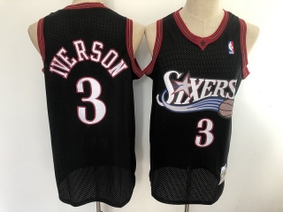 Philadelphia 76ers 3# Iverson Mitchell&Ness NBA Retro Jersey 112691