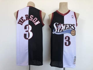 Philadelphia 76ers 3# Iverson NBA Jerseys 112694