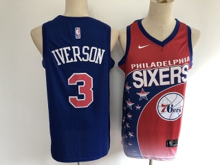 Philadelphia 76ers 3# Iverson NBA Jerseys 112697