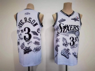 Philadelphia 76ers 3# Iverson NBA Jerseys 112699