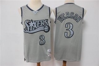 Philadelphia 76ers 3# Iverson NBA Jerseys 112701