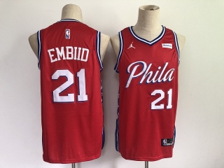 Philadelphia 76ers 21# Embiid NBA Jerseys 112709