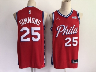 Philadelphia 76ers 25# Simmons NBA Jerseys 112719