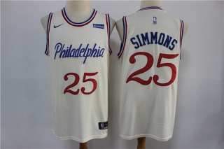 Philadelphia 76ers 25# Simmons NBA Jerseys 112721