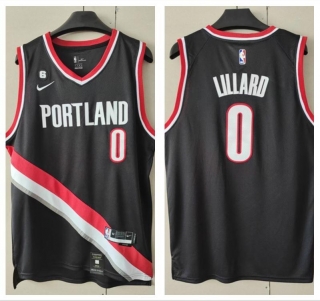 Portland Trail Blazers 0# Lillard NBA Jerseys 112761