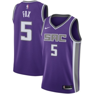 Sacramento Kings 5# Fox NBA Jerseys 112767