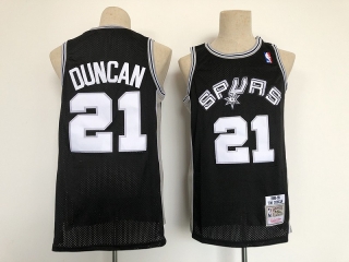 San Antonio Spurs 21# Duncan Mitchell&Ness NBA Retro Jersey 112776