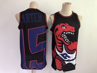 Toronto Raptors 15# Vince Carter Black Big Face 2.0 NBA Jerseys 112810