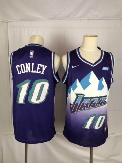 Utah Jazz 10# Conley NBA Retro Jerseys 112819