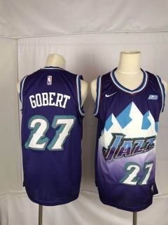 Utah Jazz 27# Gobert NBA Retro Jerseys 112827