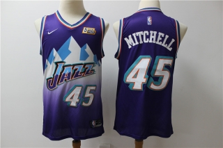 Utah Jazz 45# Mitchell NBA Retro Jerseys 112837