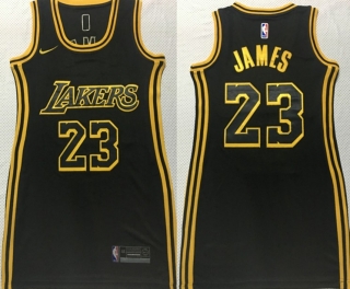 Los Angeles Lakers 23# James Black NBA Womens Jersey 112862