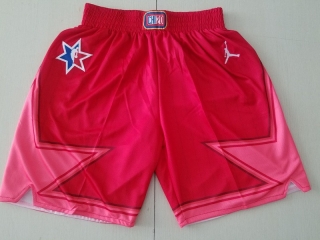 2020 NBA Chicago All-Star Red Shorts 112878