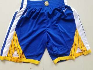 Golden State Warriors 2018 Blue NBA Basketball Shorts 112949