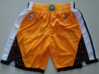 Golden State Warriors Earned Edition NBA Shorts Yellow 112951