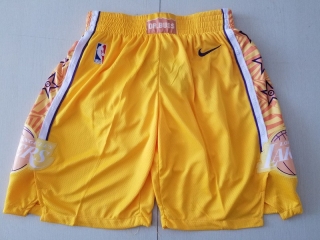 Los Angeles Lakers NBA Basketball Shorts 112991