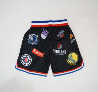 Supreme x Nike x NBA Black Shorts 113096