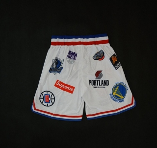 Supreme x Nike x NBA White Shorts 113097