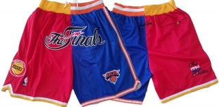 Vintage Just Don New York Knicks Houston Rockets 1994 NBA Finals Shorts 113117