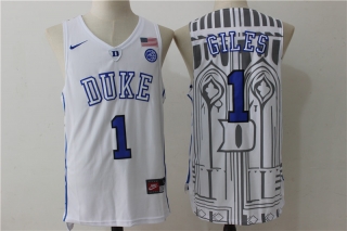 Duke Blue Devils 1# Giles NCAA Basketball Jerseys 113128