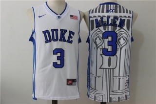 Duke Blue Devils 3# Allen NCAA Basketball Jerseys 113134