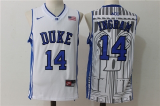 Duke Blue Devils 14# Ingram NCAA Basketball Jerseys 113138