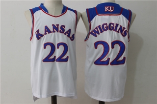 Kansas State Wildcats 22# Wiggins NCAA Basketball Jerseys 113146