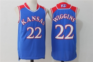 Kansas State Wildcats 22# Wiggins NCAA Basketball Jerseys 113147