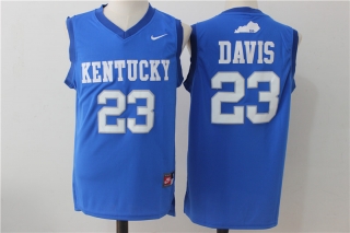 Kentucky Wildcats 23# Davis NCAA Basketball Jerseys 113153