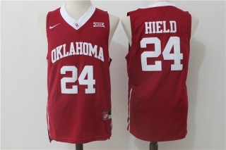 Oklahoma Sooners 24# Hield NCAA Basketball Jerseys 113173