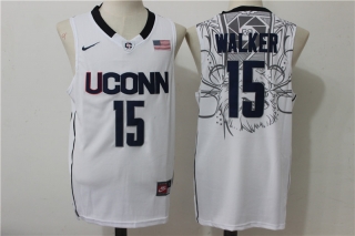 UConn Huskies 15# Walker Basketball Jerseys 113177