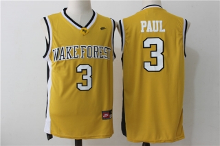 Wake Forest Demon Deacons 3# Paul NCAA Basketball Jerseys 113181