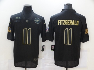 Arizona Cardinals 11# Fitzgerald 2020 Salute To Service NFL Mens Jersey 113198