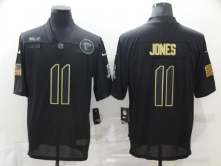 Atlanta Falcons 11# Jones 2020 Salute To Service NFL Mens Jersey 113215