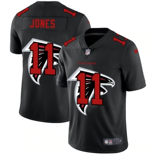 Atlanta Falcons 11# Jones Black Shadow NFL Jerseys 113218