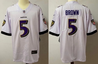 Baltimore Ravens 5# Brown NFL Legendary II Jerseys 113230