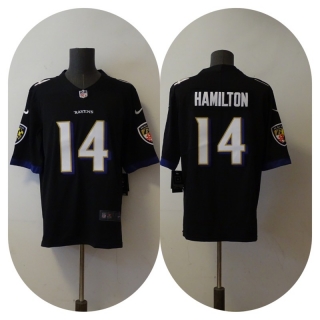 Baltimore Ravens 14# Hamilton NFL Legendary II Jerseys 113257